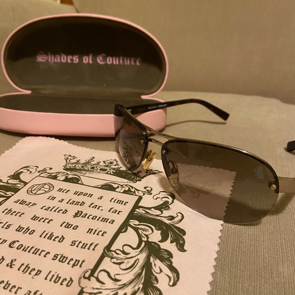 Juicy Couture sunglasses (beige color lens)
